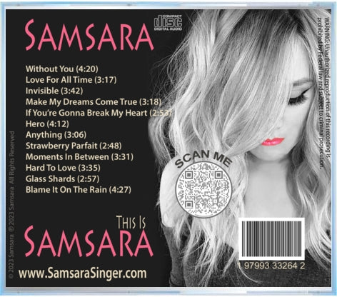 "This Is Samsara" CD