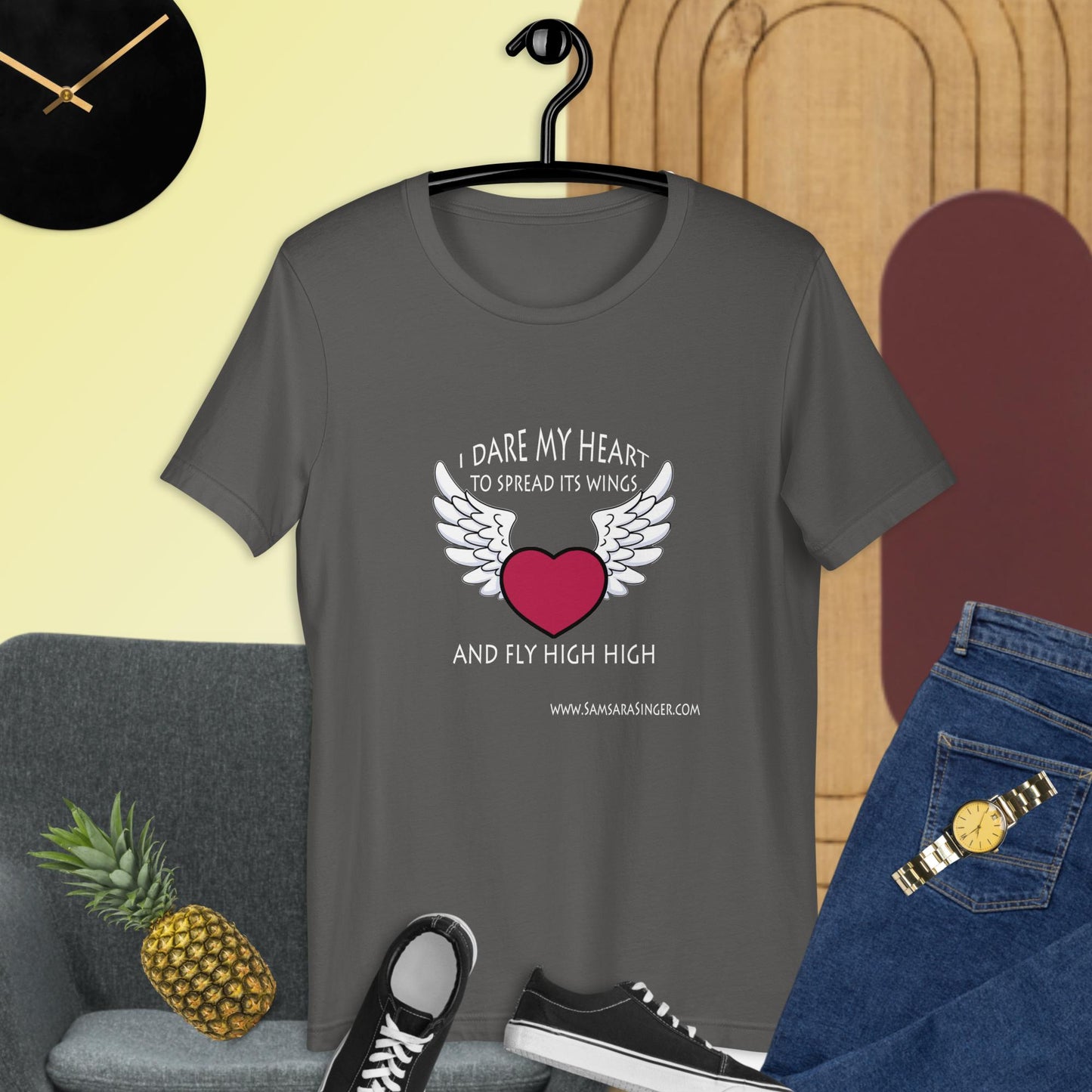 Dare My Heart Unisex T-Shirt in 14 colors