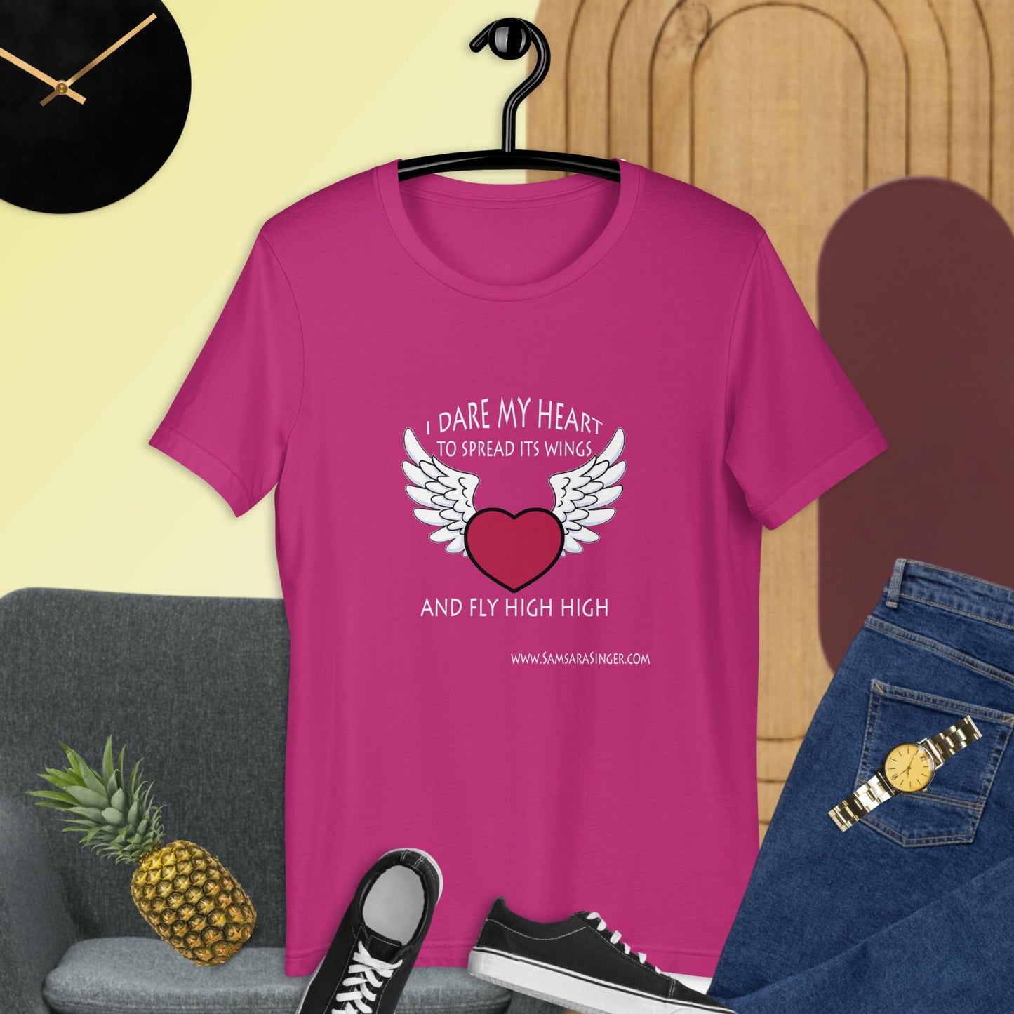 Dare My Heart Unisex T-Shirt in 14 colors