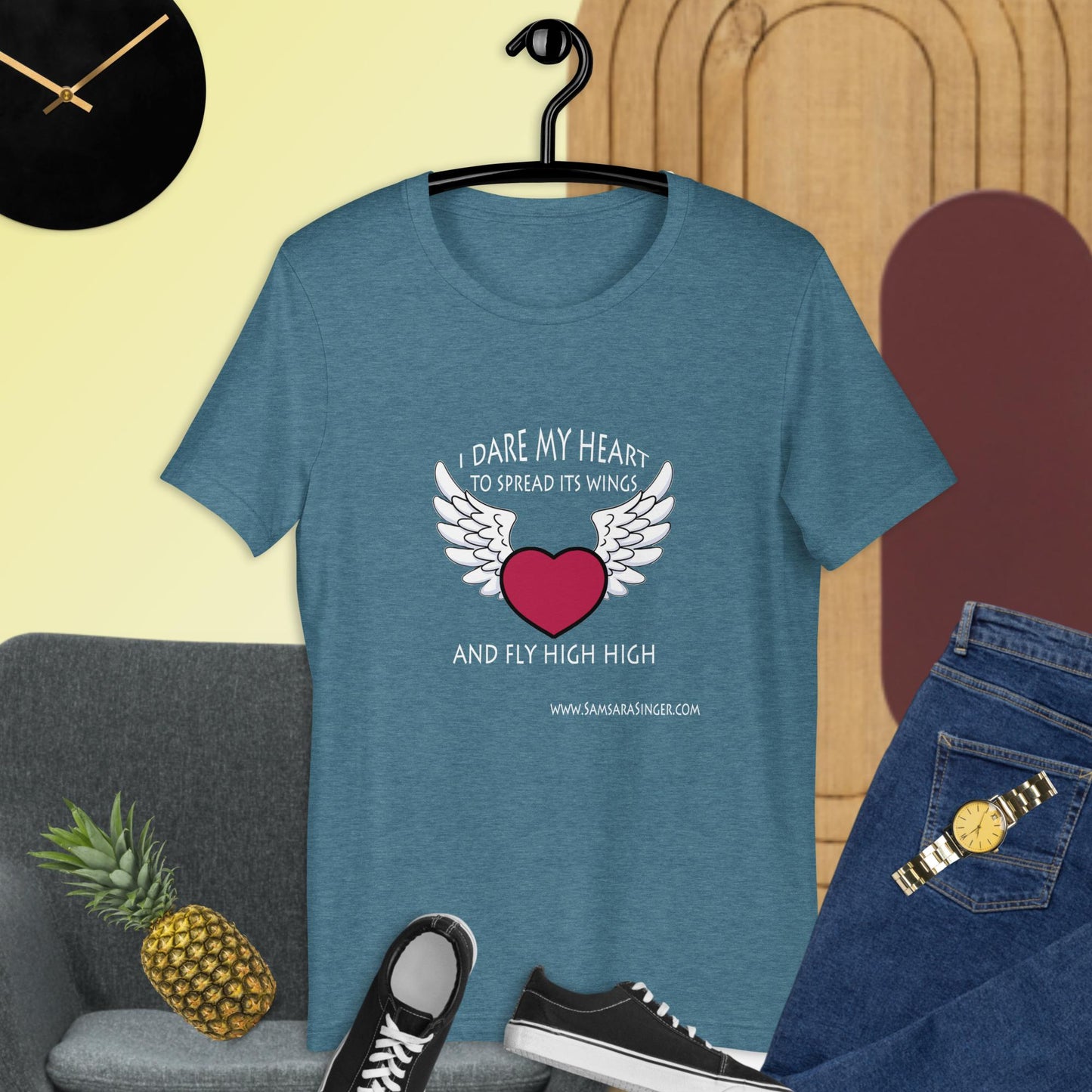 Dare My Heart Unisex T-Shirt in 14 colors
