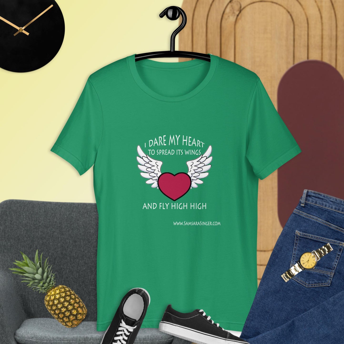 Dare My Heart Unisex T-Shirt in 14 colors